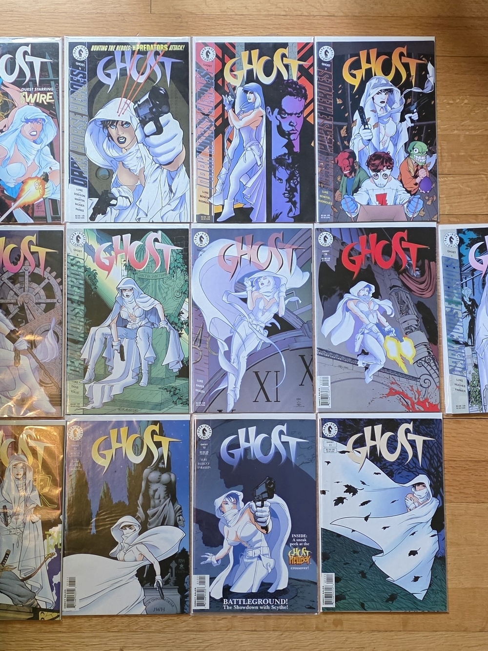 Ghost #1-30 Complete Consecutive Run Dark Horse 1995 Adam Hughes Eric Luke